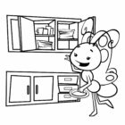 Desenho para colorir - Borboletinha