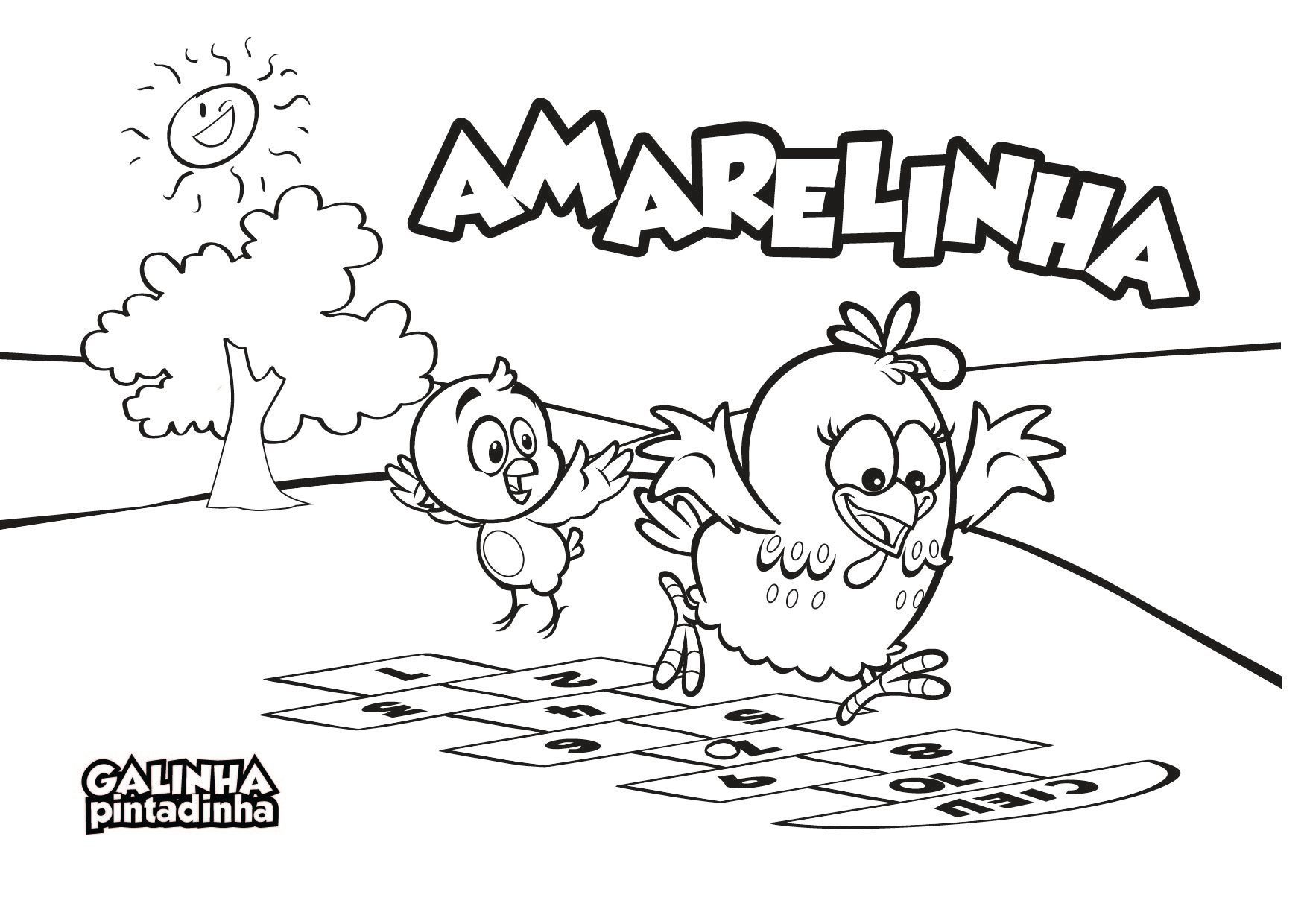 Desenhos para colorir - Site Oficial da Galinha Pintadinha