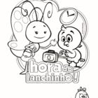 Desenho para colorir - Lanchinho