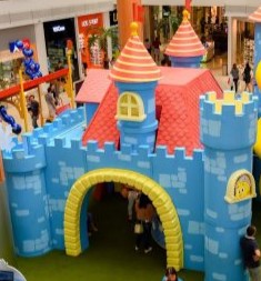 Um Castelo pronto para muitas brincadeiras